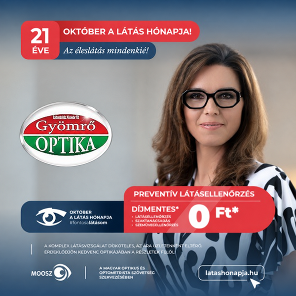 Október a látás hónapja